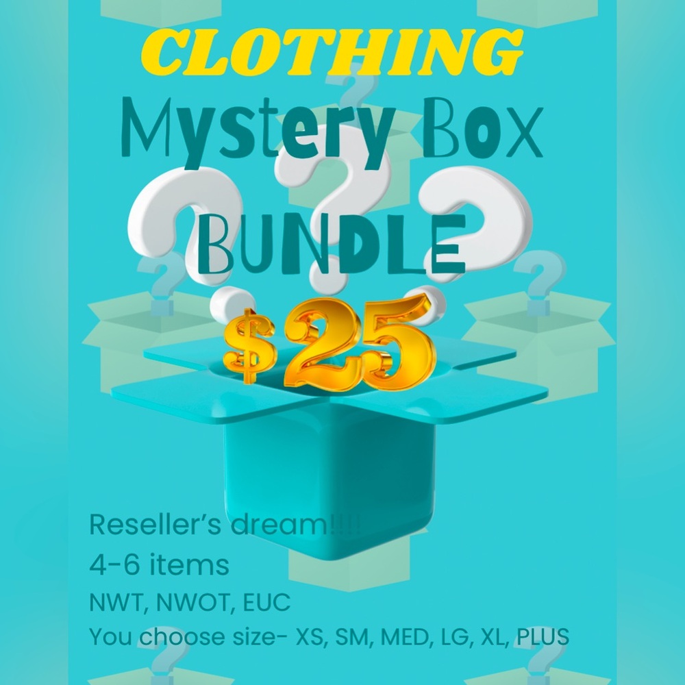 Women’s Clothing Mystery Box Bundle various sizes and boxes available.